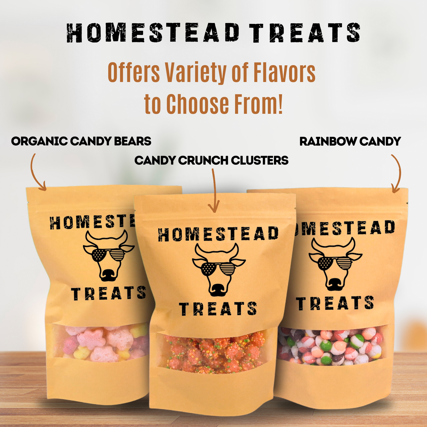 Organic Candy Bears